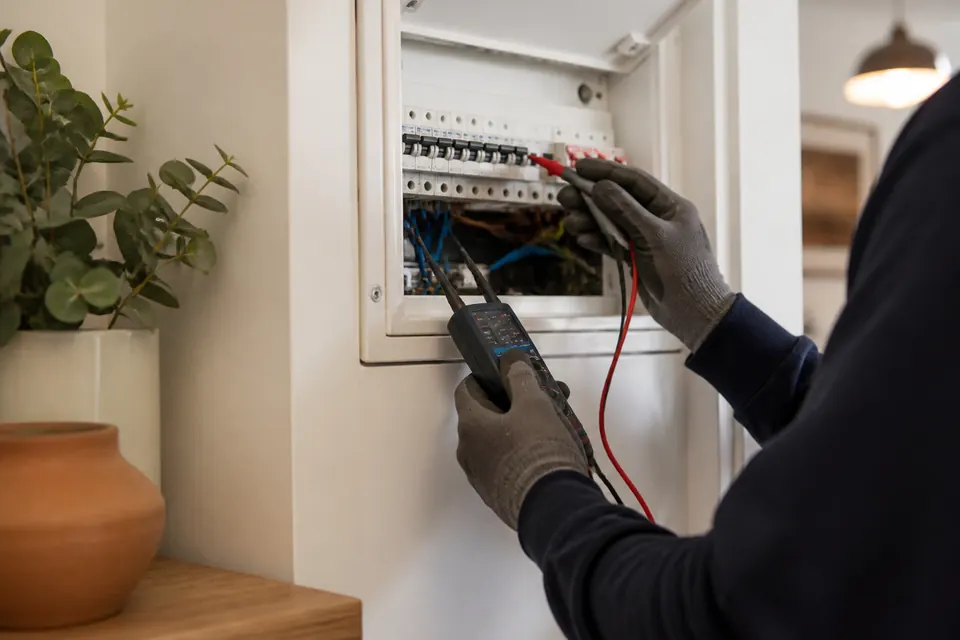 Electricians illustrative image